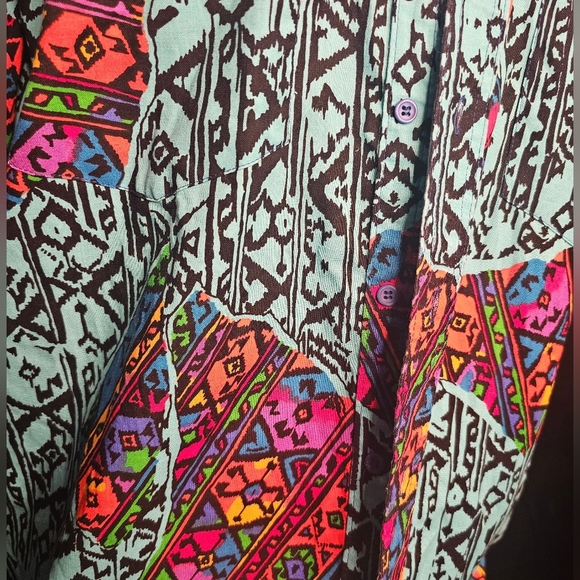 Western, vintage, retro, colorful, wrangler, cowboy, casual, festival, rodeos - Picture 3 of 8